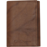 "Manchester" Collection Leather Trifold Wallet
