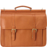 Classic Dowel Rod Laptop Briefcase
