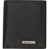 "Brick Lane" Collection Leather Slim Square Passcase Bi-Fold Wallet