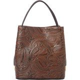 Classic Convertible Handbag - Embossed