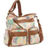 Feather Print Cross Body