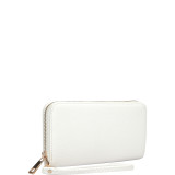 Zip Around Emblem Wallet