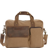 Casual Style Canvas Laptop Messenger Bag