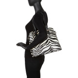 Alena Zebra Print Shoulder Bag