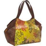 Large Shoulder Tote with Side Pockets