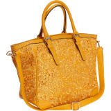 Farah Retro Lace Tote Bag