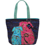 Blossoming Pups Tote