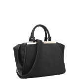 Two Tone Winged Satchel