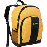 Backpack with Front & Side Pockets