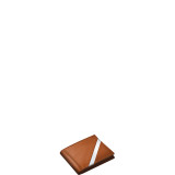 Leather Tech Bill Fold Stainless Steel Wallet - RFID