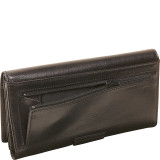 Ladies Three Part Clutch Wallet