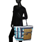 Beach Bound Beach Canvas Tote