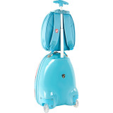 Britto Egg Shape Luggage with Backpack