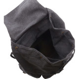 Large Washed Canvas Backpack