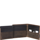 RFID Secure Mens Trifold Wing Wallet