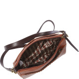Classic Whipstich Vintage Leather Crossbody