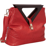 Triangle Handle Satchel