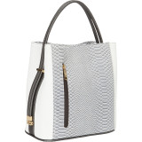 Classic Convertible Handbag - Snakeskin