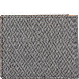 Recycled Twill and Leather International Traveler Wallet