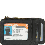 RFID Blocking Leather ID and Card Holder