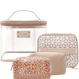 Contour 4 Piece Cosmetic Bag Set