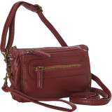 The Anita Three Way Crossbody Wristlet Bag