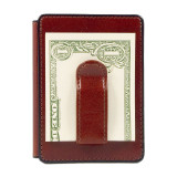 Old Leather Front Pocket ID Wallet