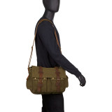 Classic Canvas Messenger Bag