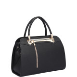 Fashion Gold Tone Satchel