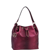 Rosella Drawstring Hobo Bag