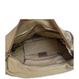 Washed Canvas Messenger Bag