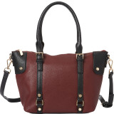 Tara Two-Tone Satchel