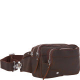Fashion Cowhide Leather Waist Packs