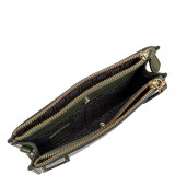Stephanie RFID Trisha Double Zipper Crossbody