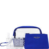 Contour 6 Piece Cosmetic Bag with Travel Bottle Set