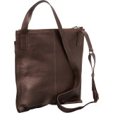 NS Super Slim w/ Double Top Zip Shoulder Bag