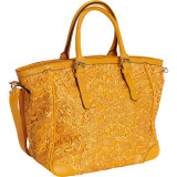 Farah Retro Lace Tote Bag