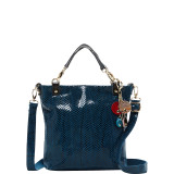 Snakeskin Satchel