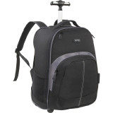 Compact Rolling Laptop Backpack - 16"
