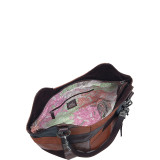 Indio Satchel Shoulder Bag - Leather