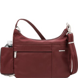Anti-Theft Welted Medium Double Zip Crossbody - Exclusive