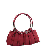 Dual Ring Strap Shoulder Bag