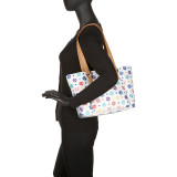 Silk Diamond Logo Signature Tote
