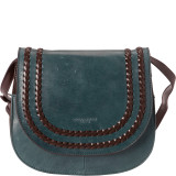 Boho Classic Vintage Leather Saddle Bag