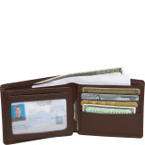 RFID Blocking Bifold w/ Double ID Flap