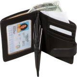 Show Case Wallet with Centre Wing