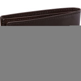 Nappa Soft Leather Slim Wallet w/ 6 Credit Card Slits