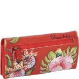 Accordion Flap Wallet