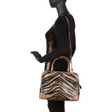 Brook Zebra Print Satchel