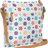 Silk Diamond Logo Signature Crossbody